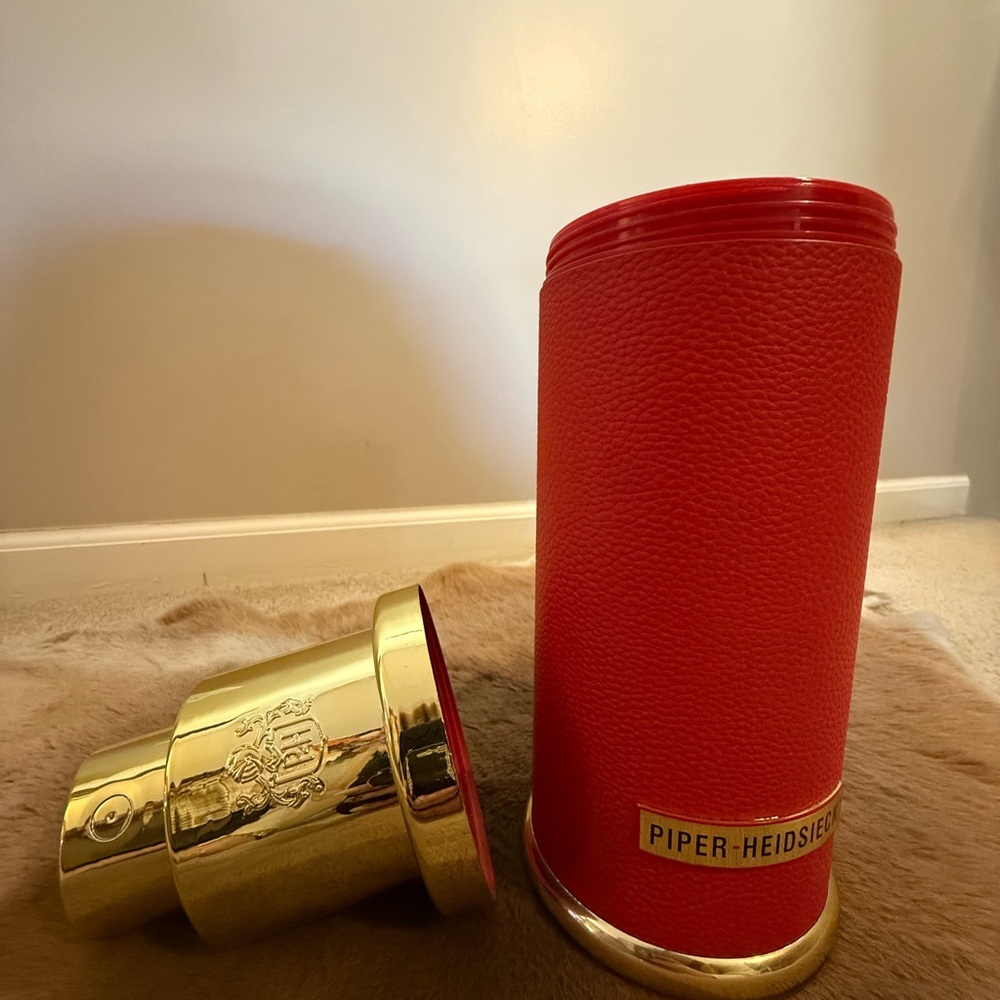 Red Champagne Bottle Holder - Picture 2 of 2